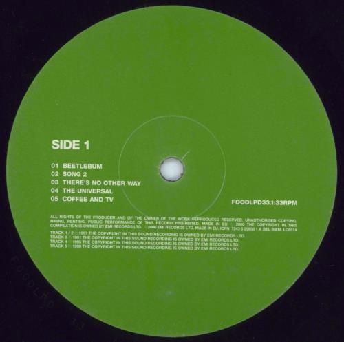 Blur The Best Of + PVC Sleeve UK 2-LP vinyl record set (Double LP